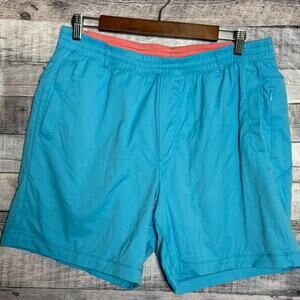 Birddogs Lined Shorts Mens 2XL Blue Gym Training Performance Stretch 6"
